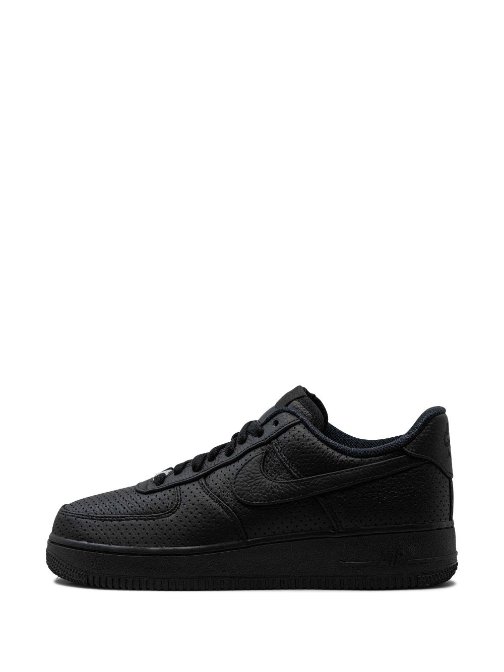 Nike Air Force 1 Low SP "Triple Black Perforated" sneakers