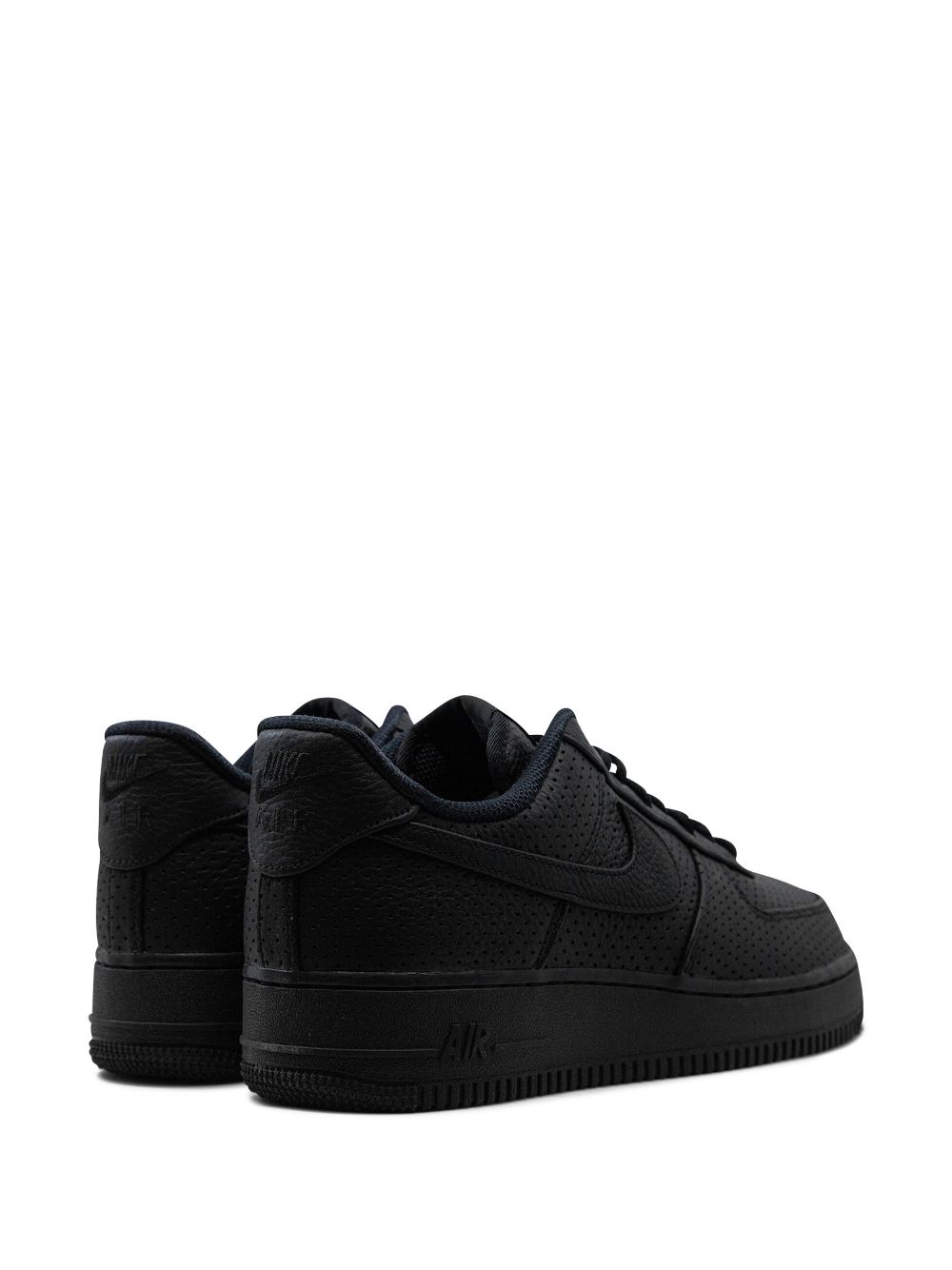 Nike Air Force 1 Low SP "Triple Black Perforated" sneakers