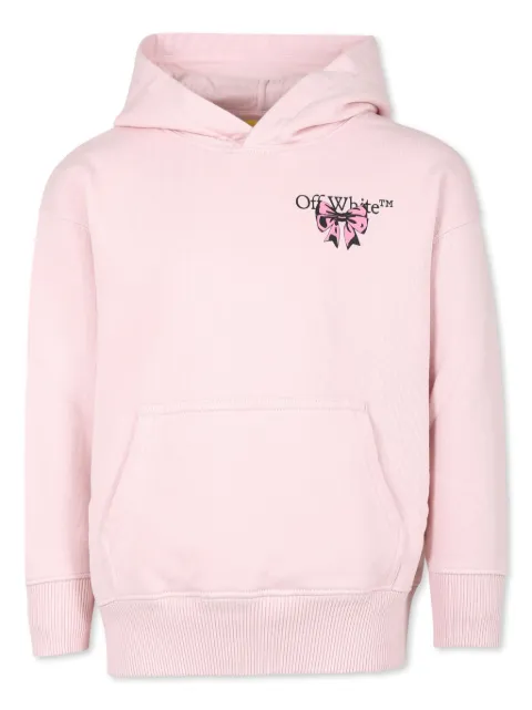 Off-White Kids logo-print hoodie