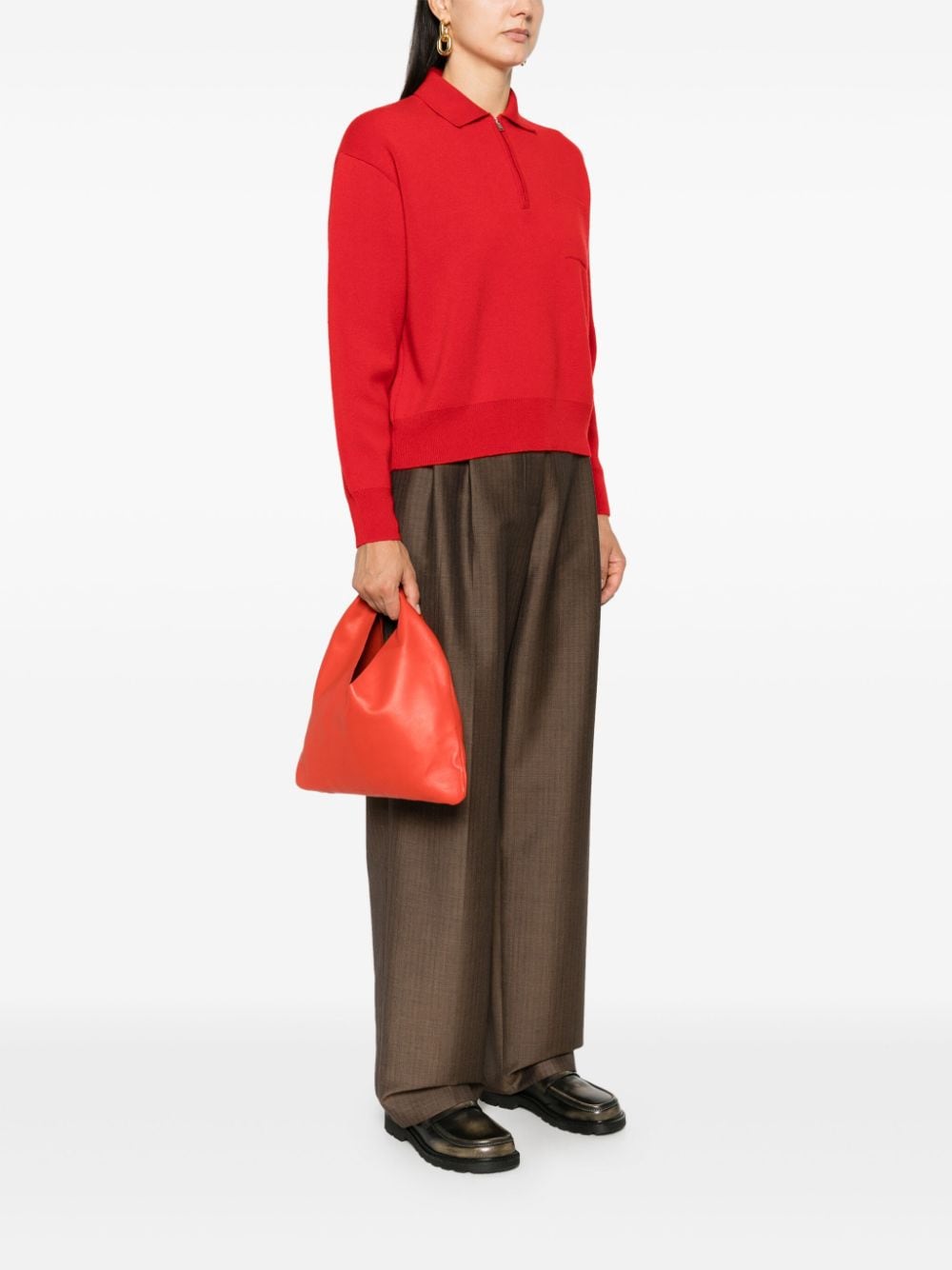 The Row Bindle shopper - Rood