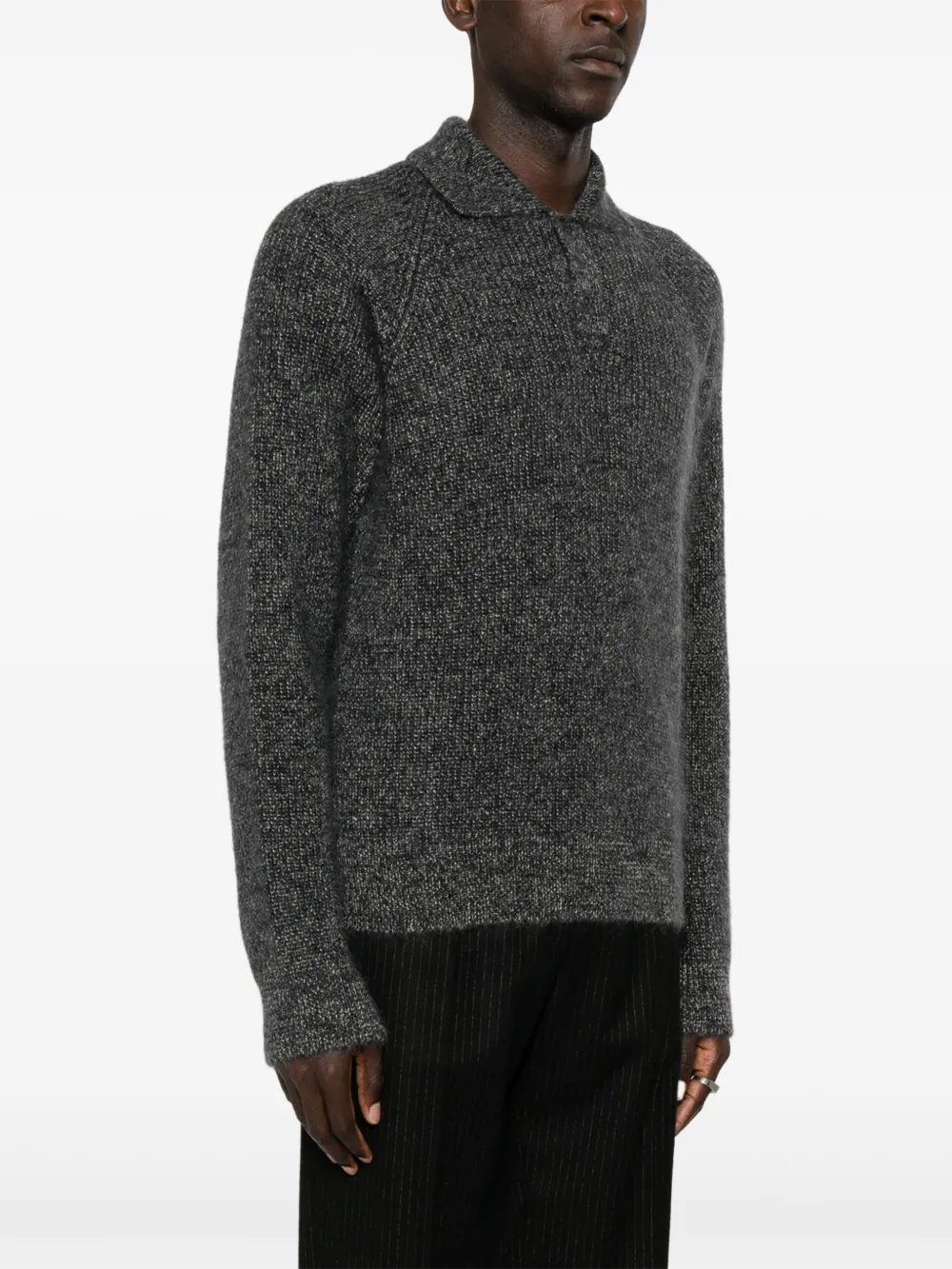 THE ROW JORA POLO TOP