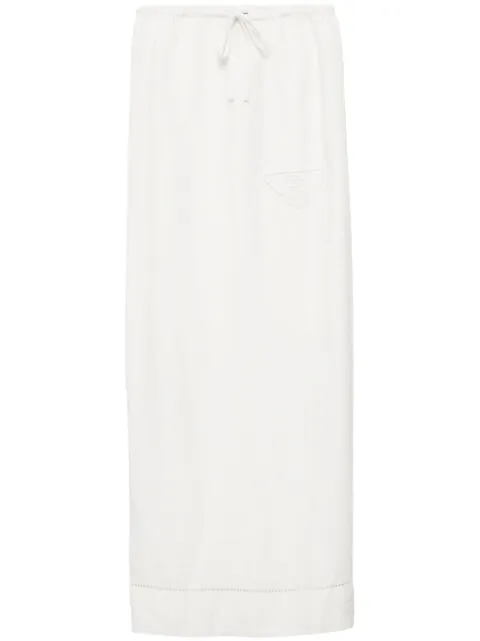 Prada falda bordada