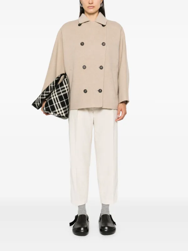 BRUNELLO CUCINELLI DOUBLE BREASTED JACKET ジャケット Brunello Cucinelli double-breasted Jacket | Neutrals | FARFETCH