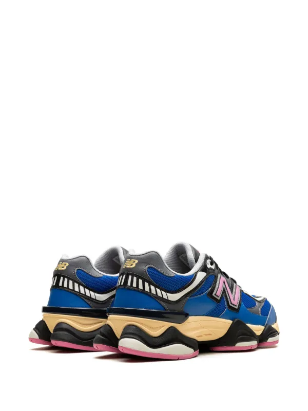 New Balance 9060 Blue Pink Sneakers Blue FARFETCH IE