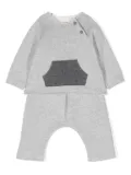 TEDDY & MINOU cotton tracksuit - Grey