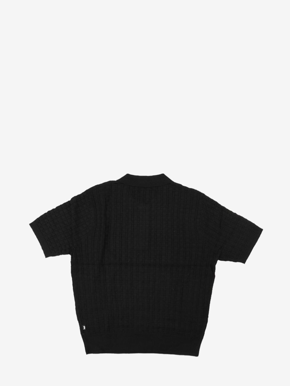 Stüssy Half Zip polo shit - Zwart