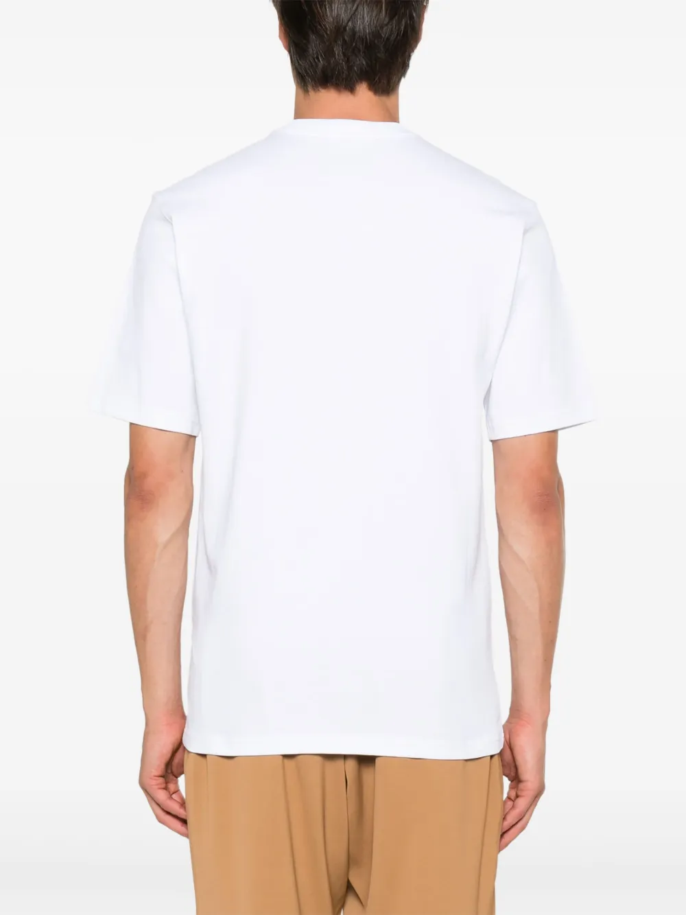Moschino T-shirt met print Wit