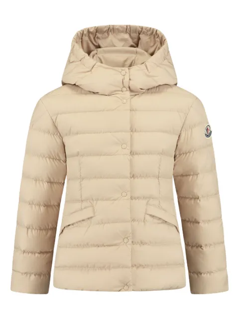 Moncler Enfant chamarra con parche del logo