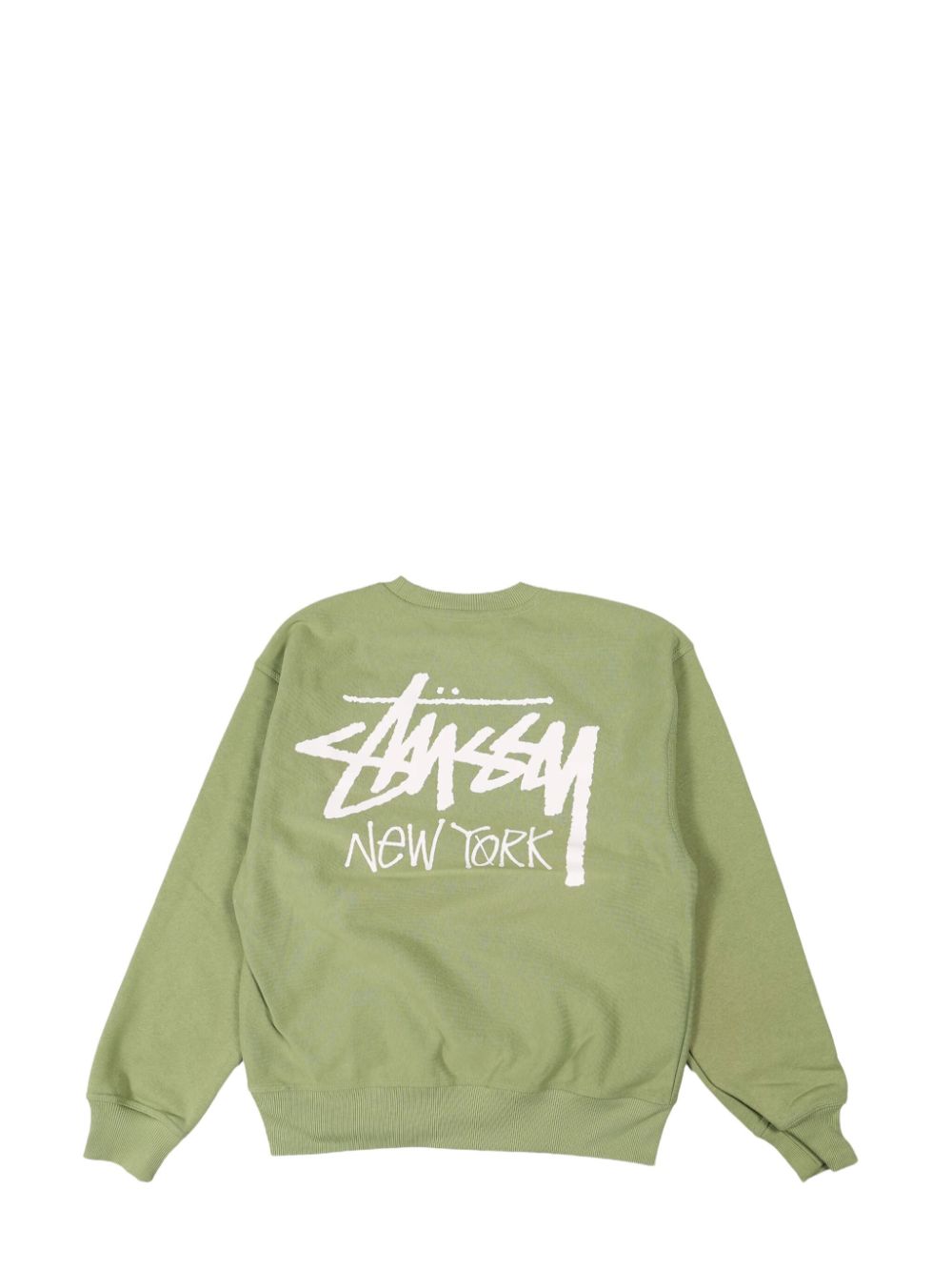 Stüssy New York Crew sweatshirt - Groen