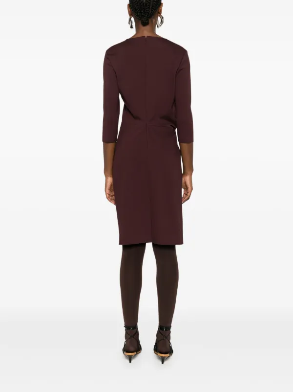 ワンピース LANVIN Woman Dress Burgundy RWDRC0424778A2 439 LANVIN | Burgundy Women's Elegant Dress | YOOX