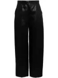 Alexander Wang creased straight trousers - Black