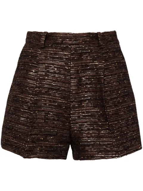 Dice Kayek tweed mini shorts