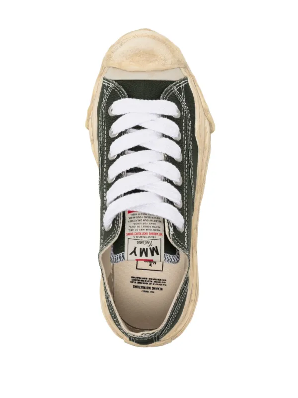 Maison MIHARA YASUHIRO Hank Sneakers | Green | FARFETCH