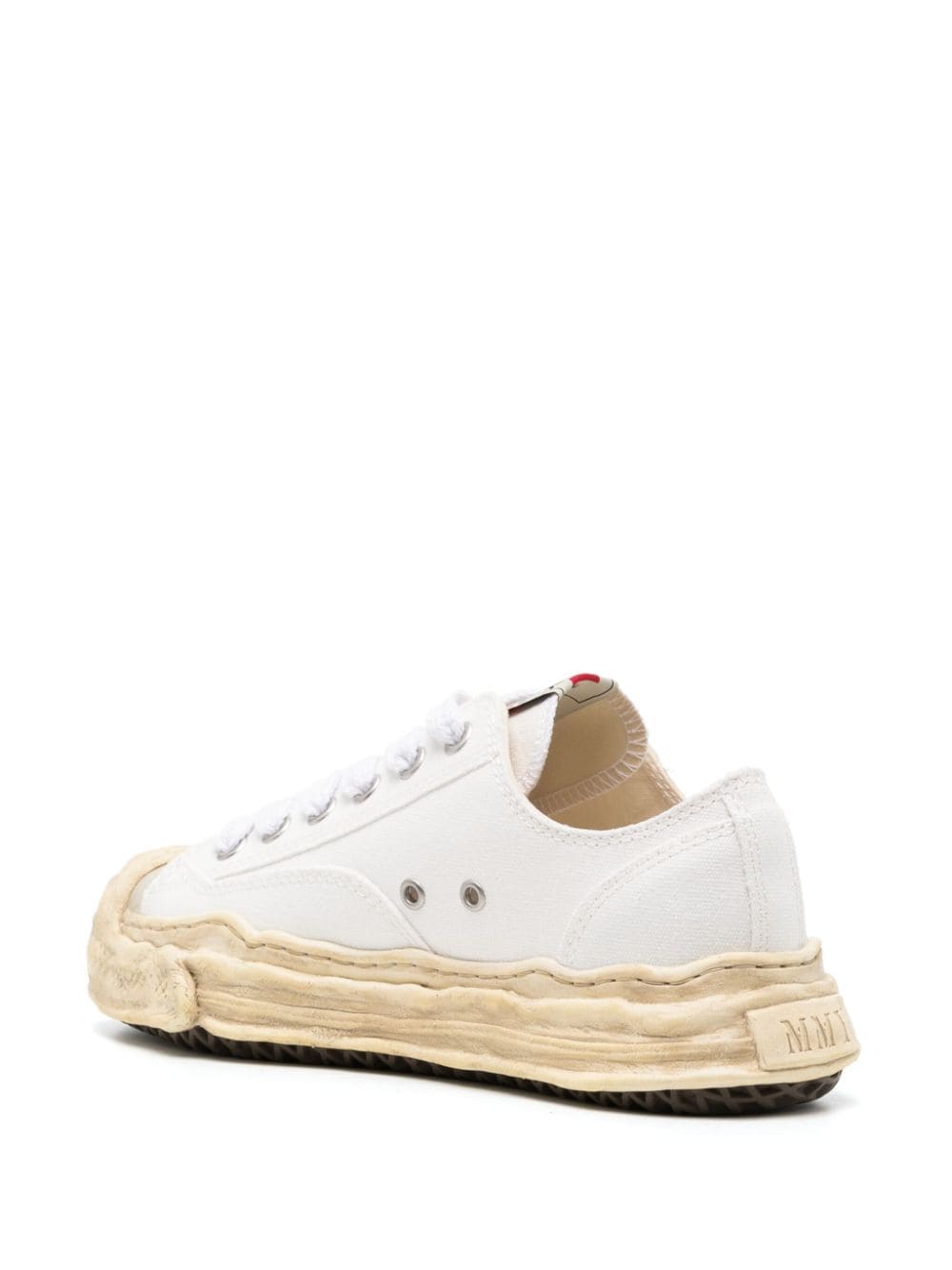 Shop Miharayasuhiro Hank Sneakers In White