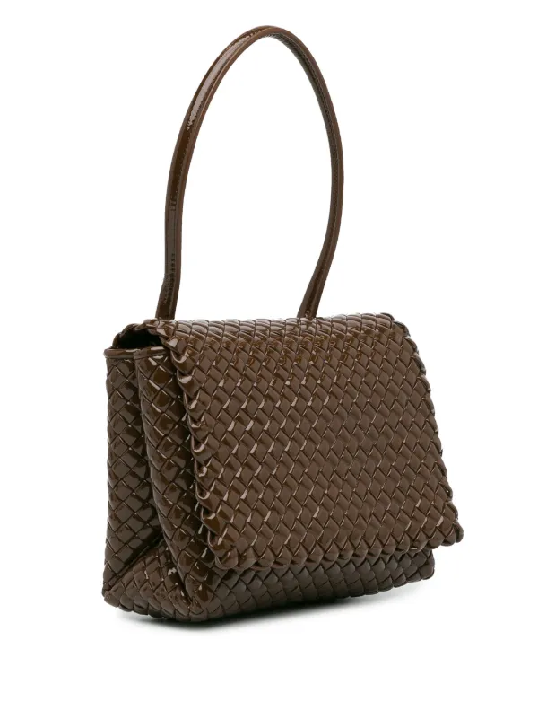 Bottega veneta flap shoulder bag best sale