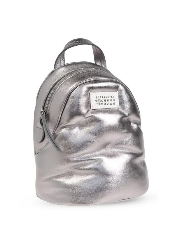 MAISON MARGIELA｜BACKPACKS (Glam Slam Backpack (S56WA001 Maison Margiela Glam Slam Backpack | Silver | FARFETCH