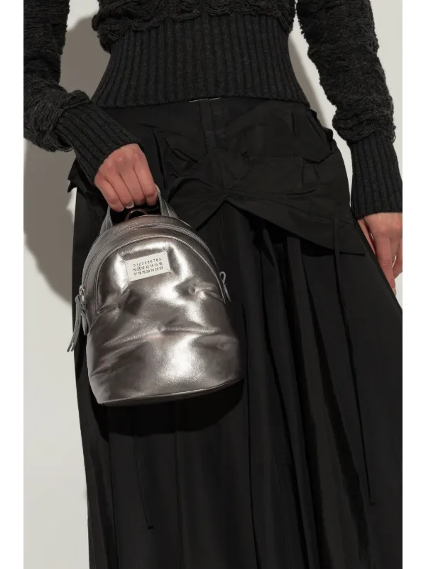 Maison Margiela Glam Slam Backpack | Silver | FARFETCH