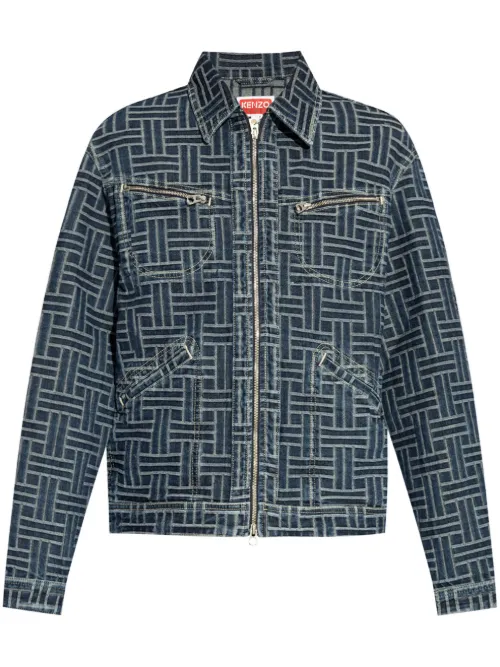 Kenzo veste Kenzo Weave - Bleu - Kenzo - Modalova