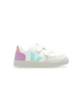 VEJA Kids V-12 leather sneakers - White