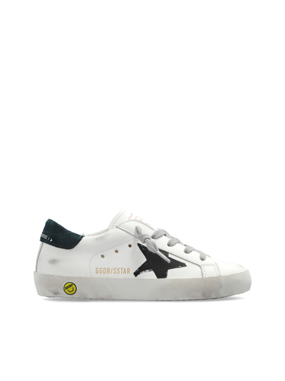 Golden Goose Kids Super-Star Penstar leren sneakers Wit