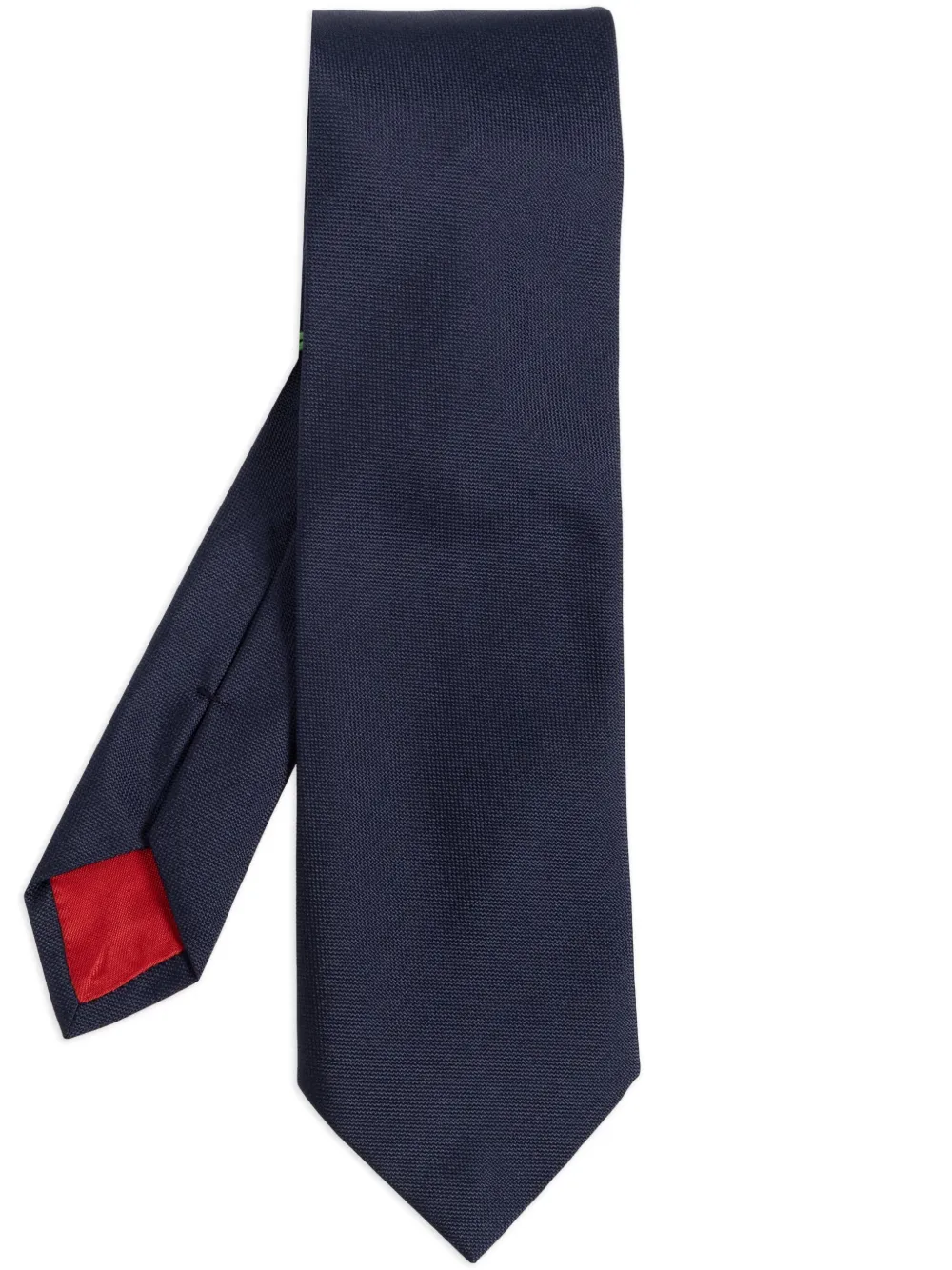 Kenzo Stropdas met geborduurd logo Blauw