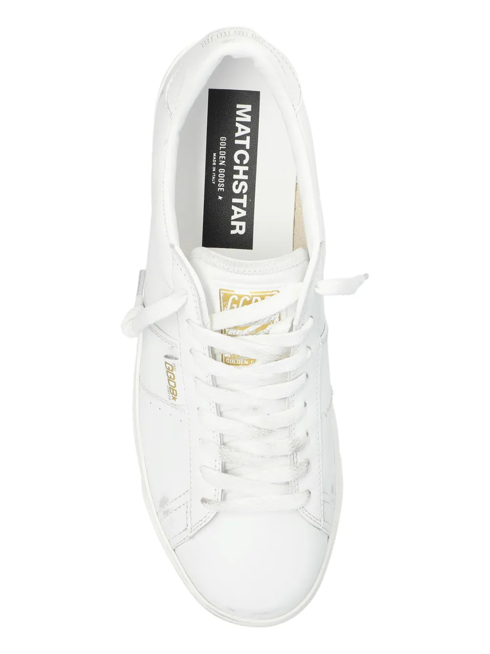 【送料&関税込】Golden Goose Matchstar Sneakers Golden Goose Matchstar Sneaker in White & Red | FWRD