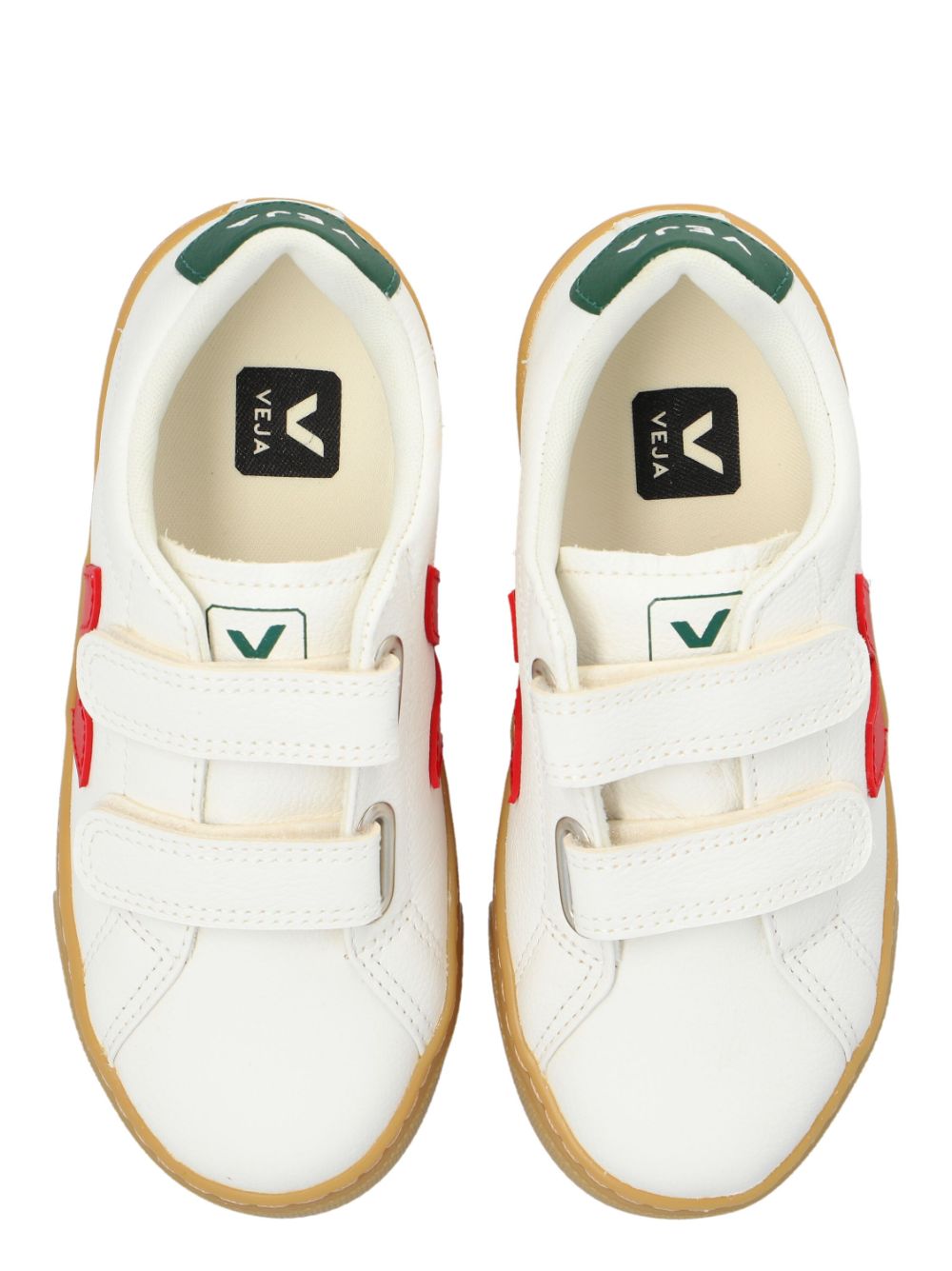 VEJA Kids Esplar leren sneakers Wit