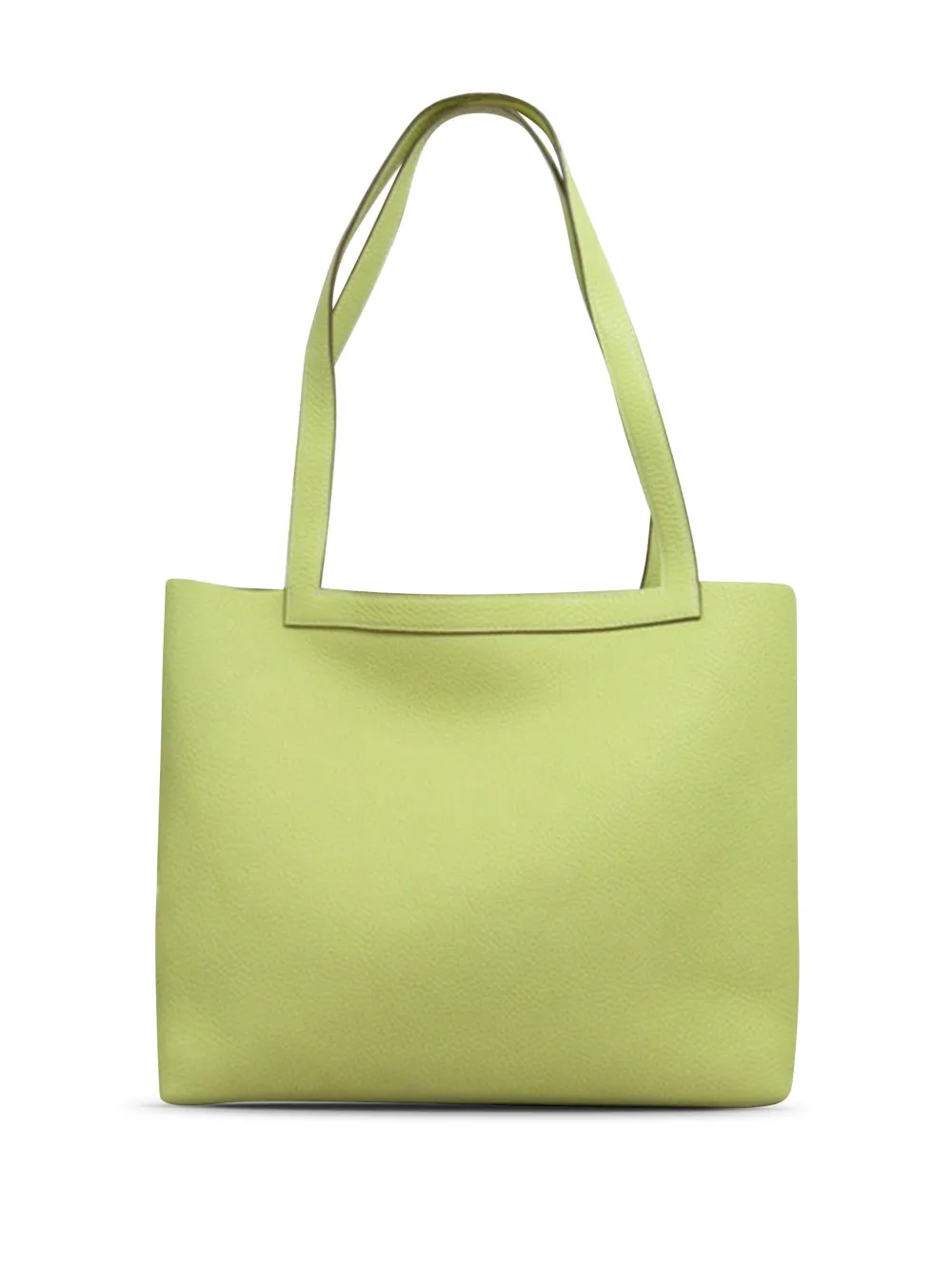 Hermès Pre-Owned 2021 Taurillon Clemence Cabasellier 31 tote bag - Geel