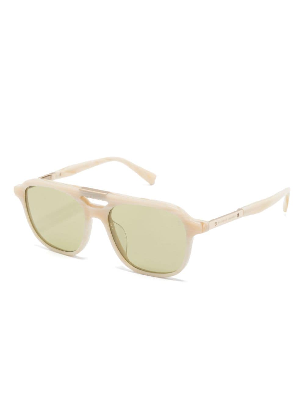 Brunello Cucinelli pilot-frame sunglasses - Beige