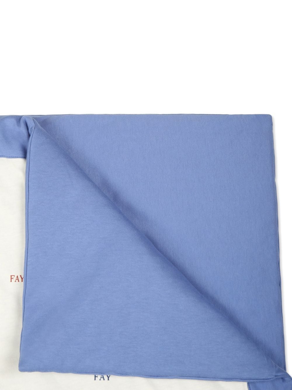 Fay Kids logo-print blanket - Wit