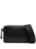 Valentino Garavani Rockstud-embellished messenger bag - Black