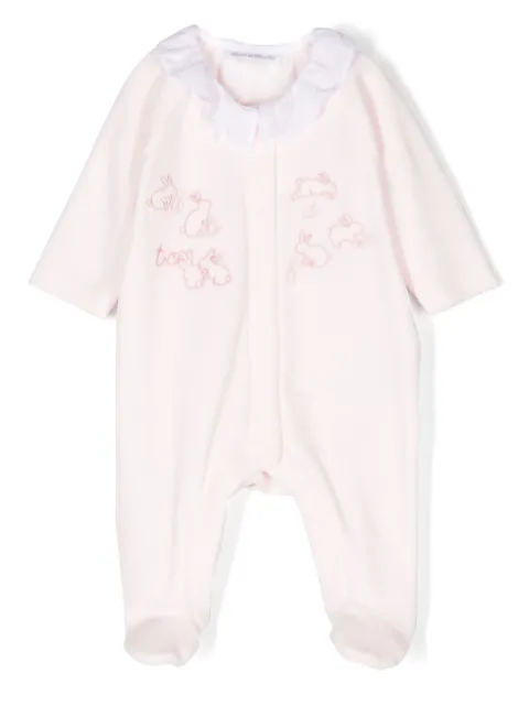 Tartine Et Chocolat bunnies-embroidered pyjamas