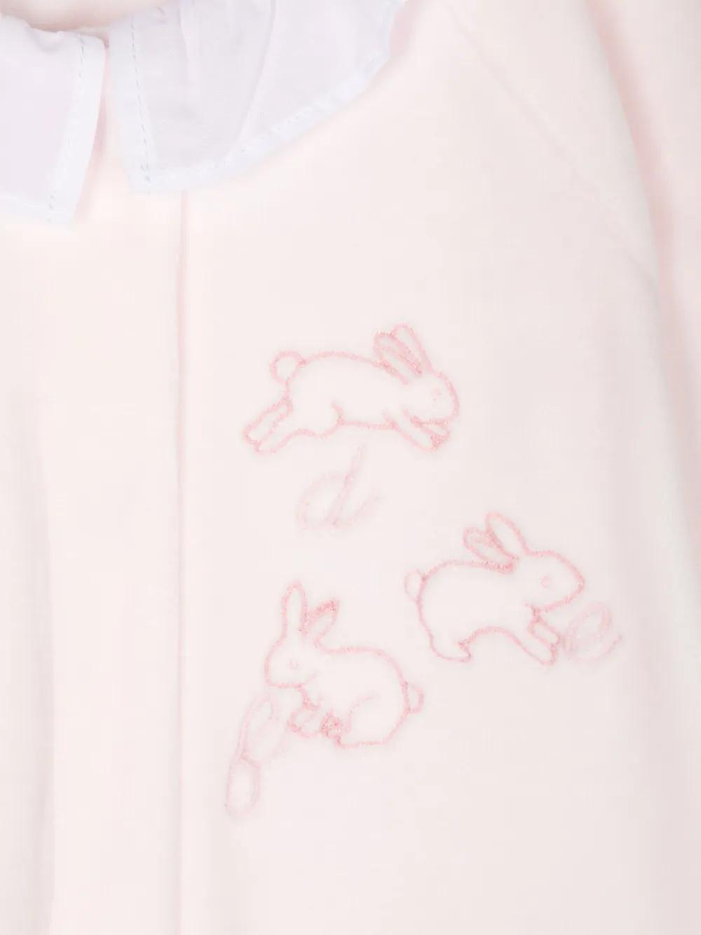Tartine Et Chocolat Pyjama met geborduurde konijnen Roze