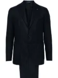 Tagliatore logo-plaque suit - Blue