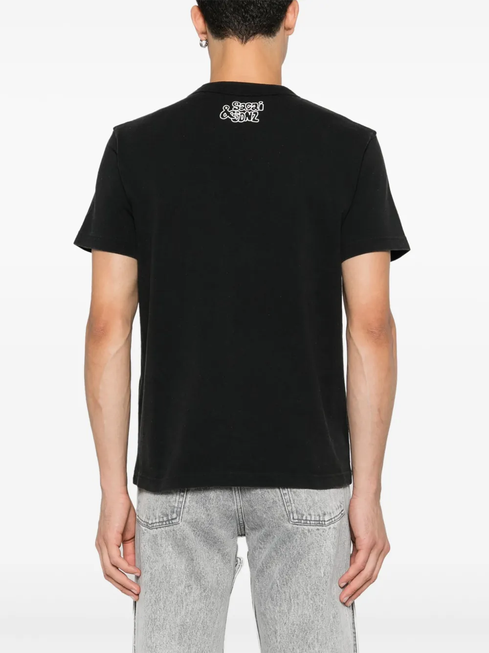 Sacai Sacaigonz Tシャツ | ブラック | FARFETCH JP