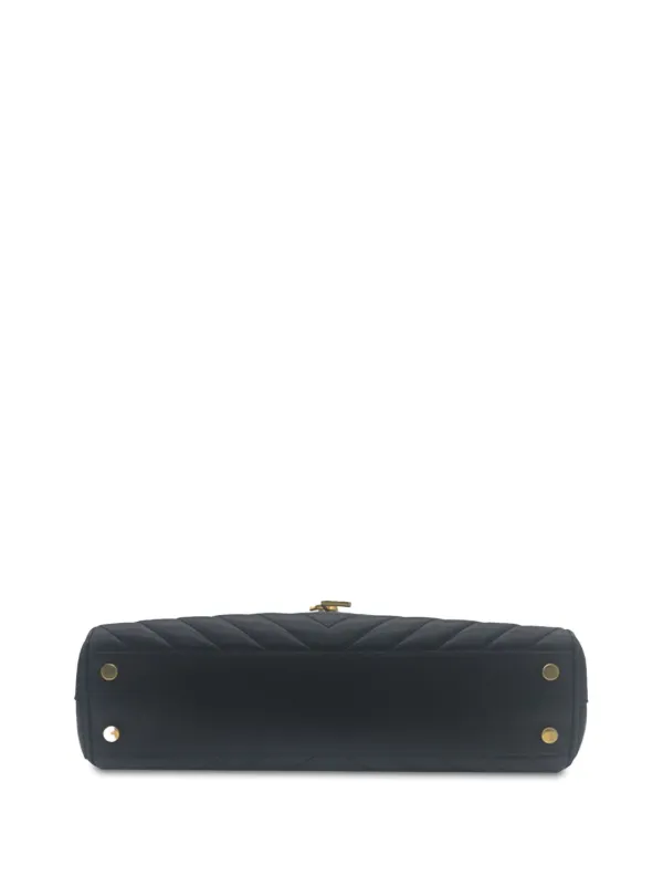 Saint Laurent Pre-Owned 2012-2020 Quilted Grain De Poudre Monogram 