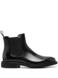 Doucal's leather ankle boots - Black