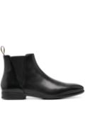 Doucal's leather boots - Black