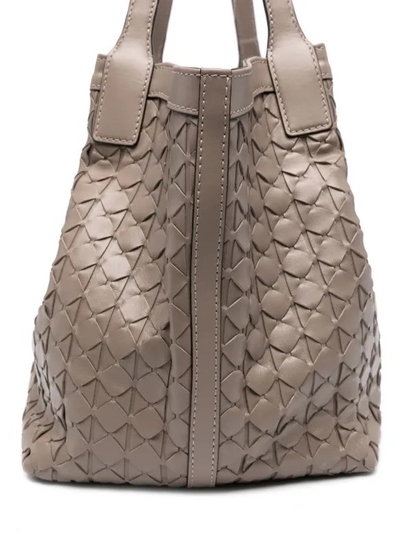 Serapian Small Secret Mosaico Tote Bag | Neutrals | FARFETCH