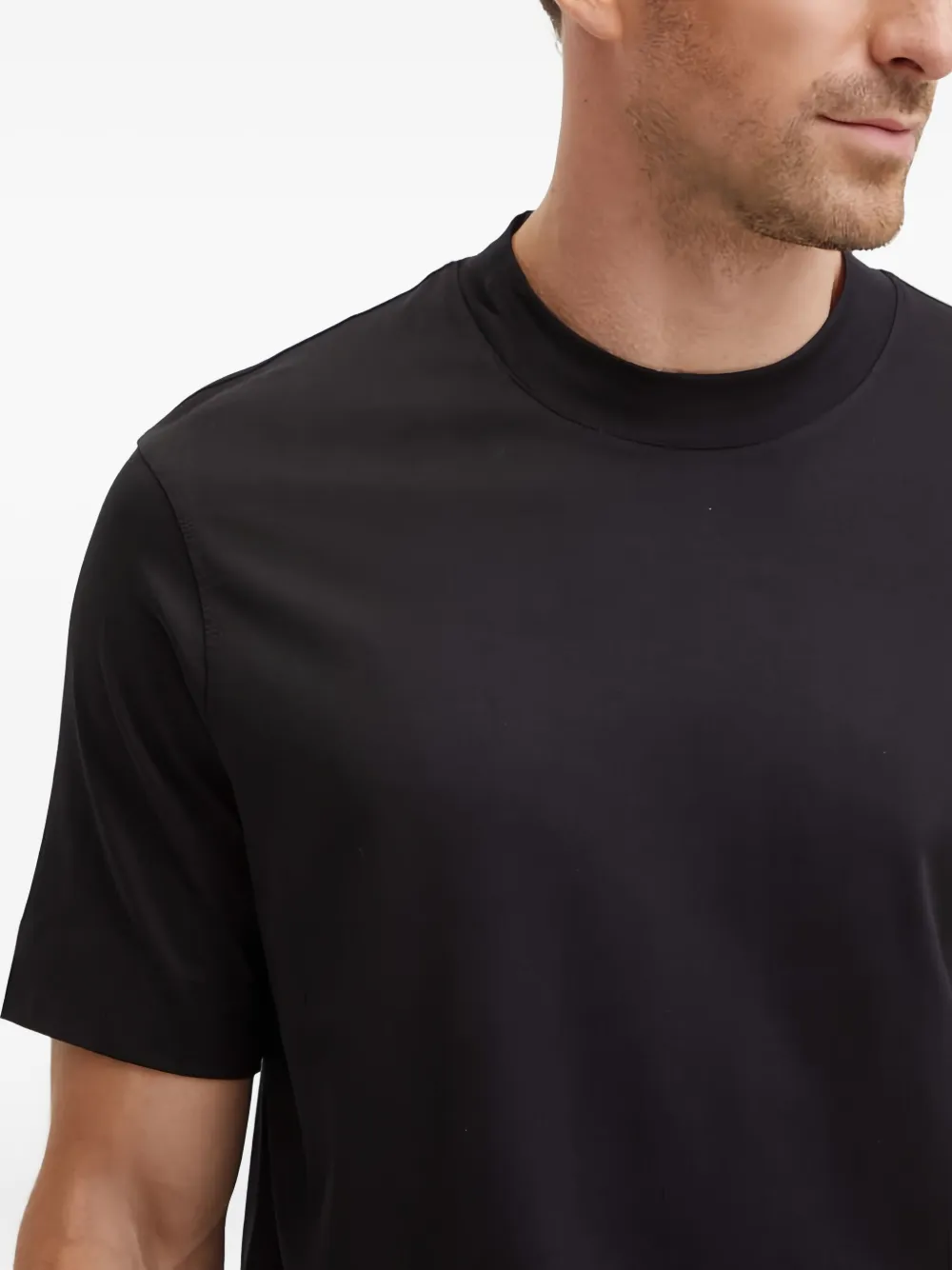 Emporio Armani cotton T-shirt - Zwart