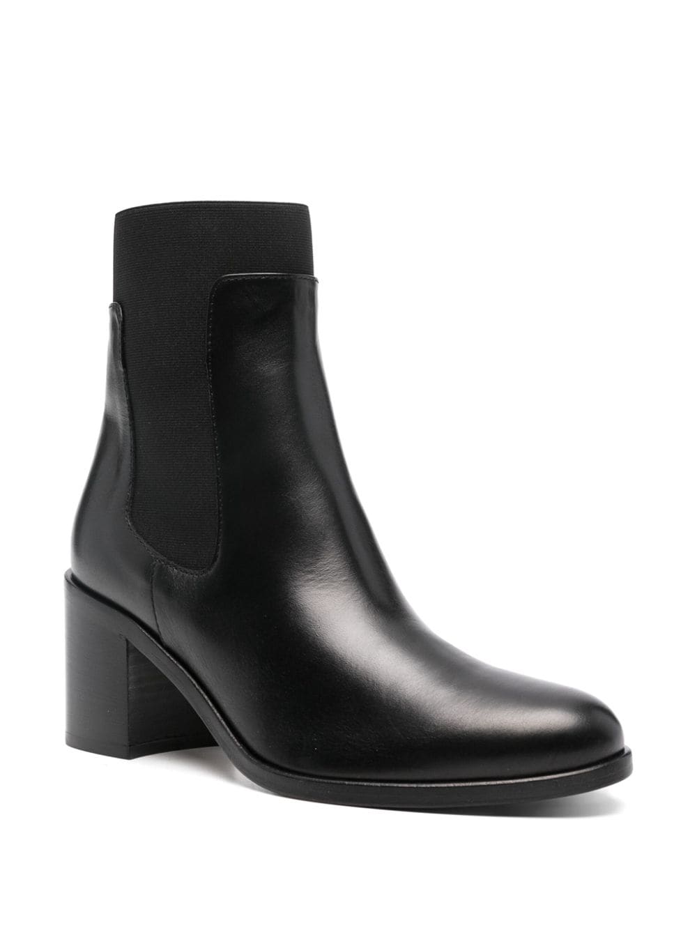 Shop Via Roma 15 50mm Beatles Boots In Black