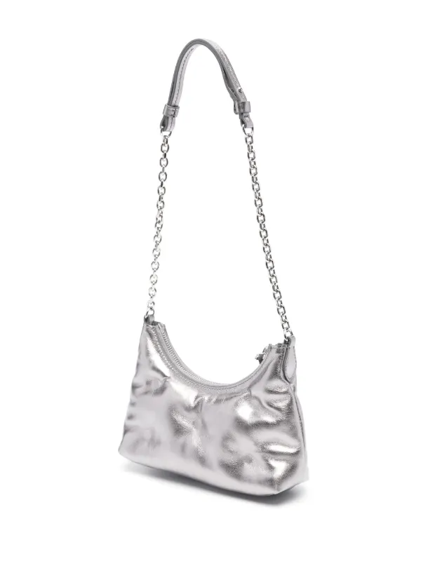 ◆Maison Margiela NEW◆Glam Slam Hobo Micro バッグ/Silver◆ Maison Margiela Glam Slam Hobo Micro Bag | Shopbop