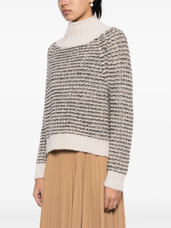 N.Peal チャンキーニット セーター | ニュートラル | FARFETCH JP 