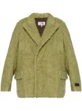 MM6 Maison Margiela buttoned-up jacket - Green