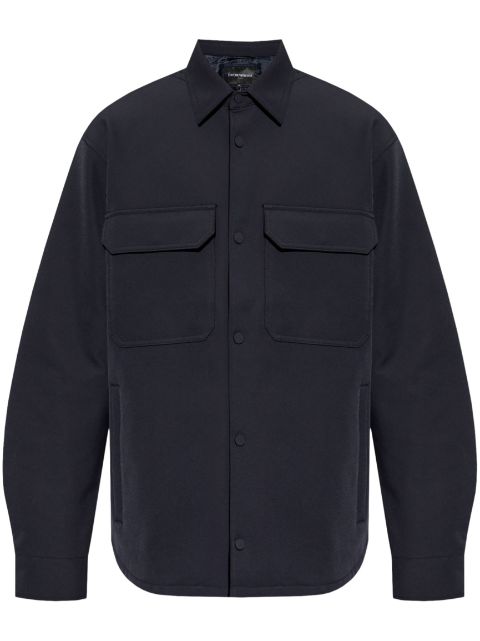 Emporio Armani buttoned up shirt jacket Men