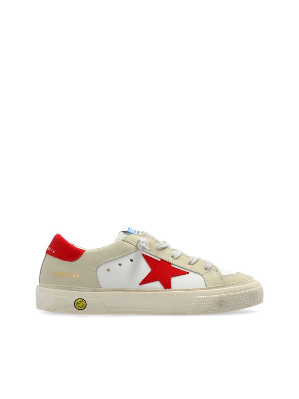 Golden Goose Kids Super-Star Penstar leren sneakers Wit