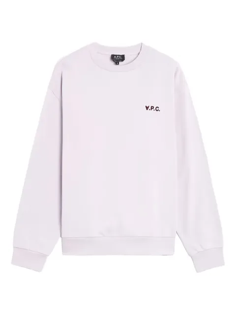 A.P.C. logo-print sweatshirt