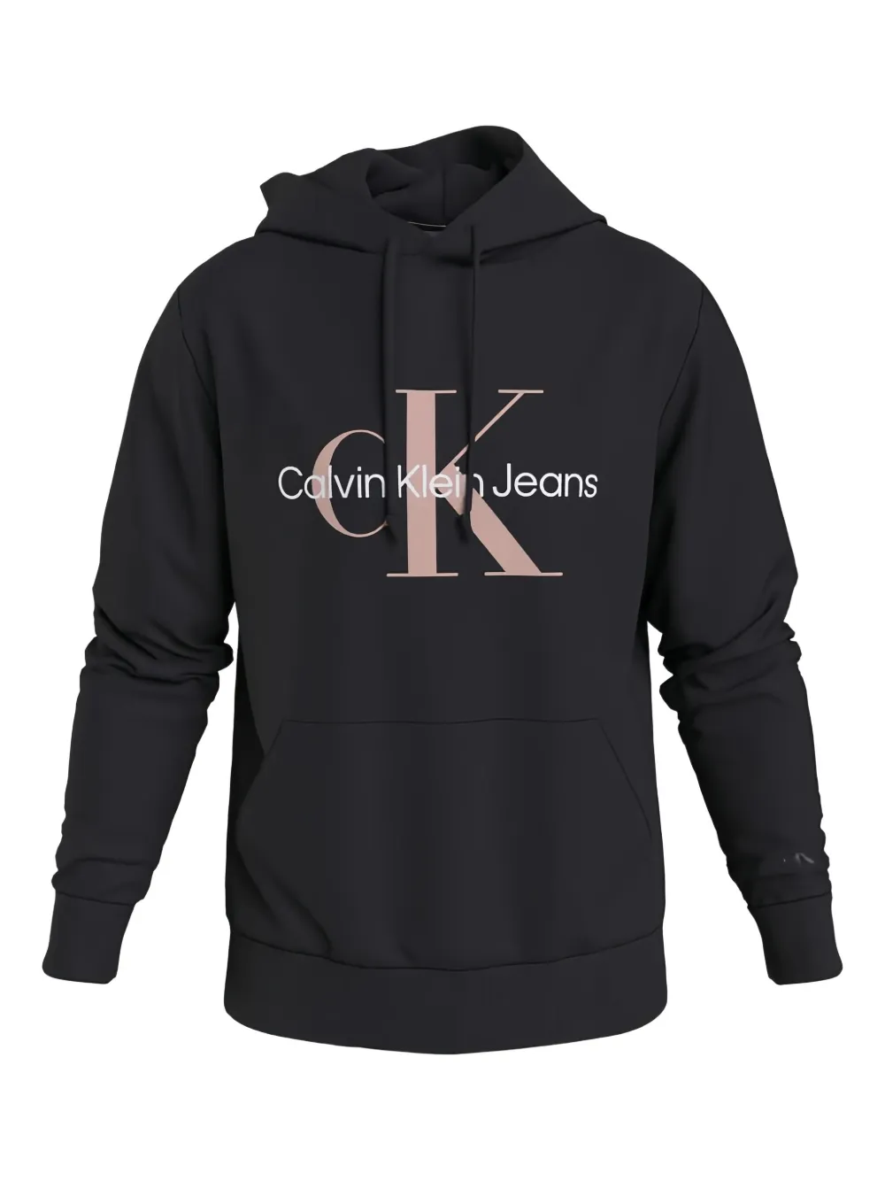 Calvin Klein logo-print hoodie | Black | Image 1