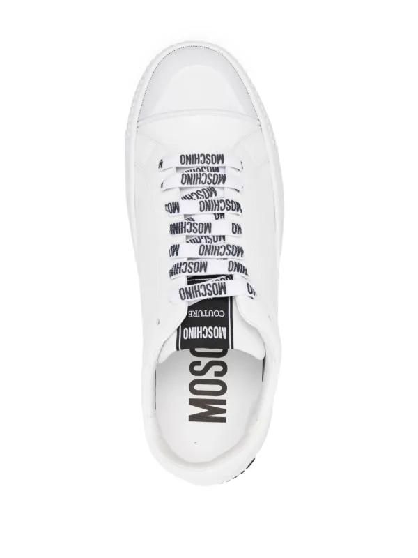 Moschino Bumps Stripes Sneakers White FARFETCH AE