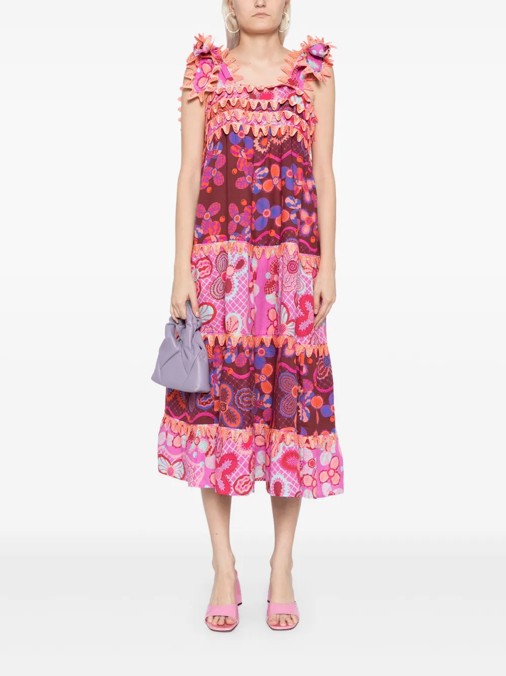Celia B Kelly jurk - Roze